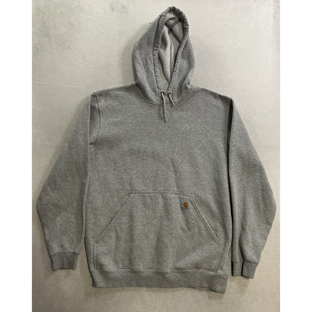 Carhartt Loose Fit Midweight Hoodie Men's Size Medium Gray Pullover TS0121-M